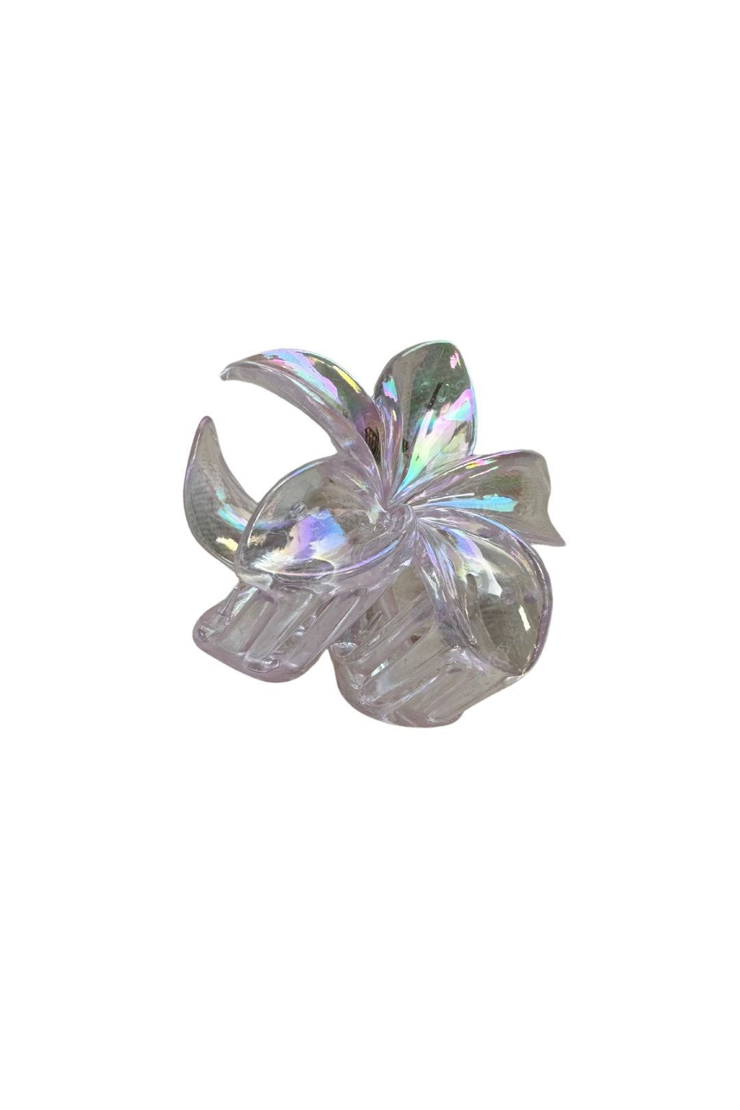 Flower clip - Clear Pink