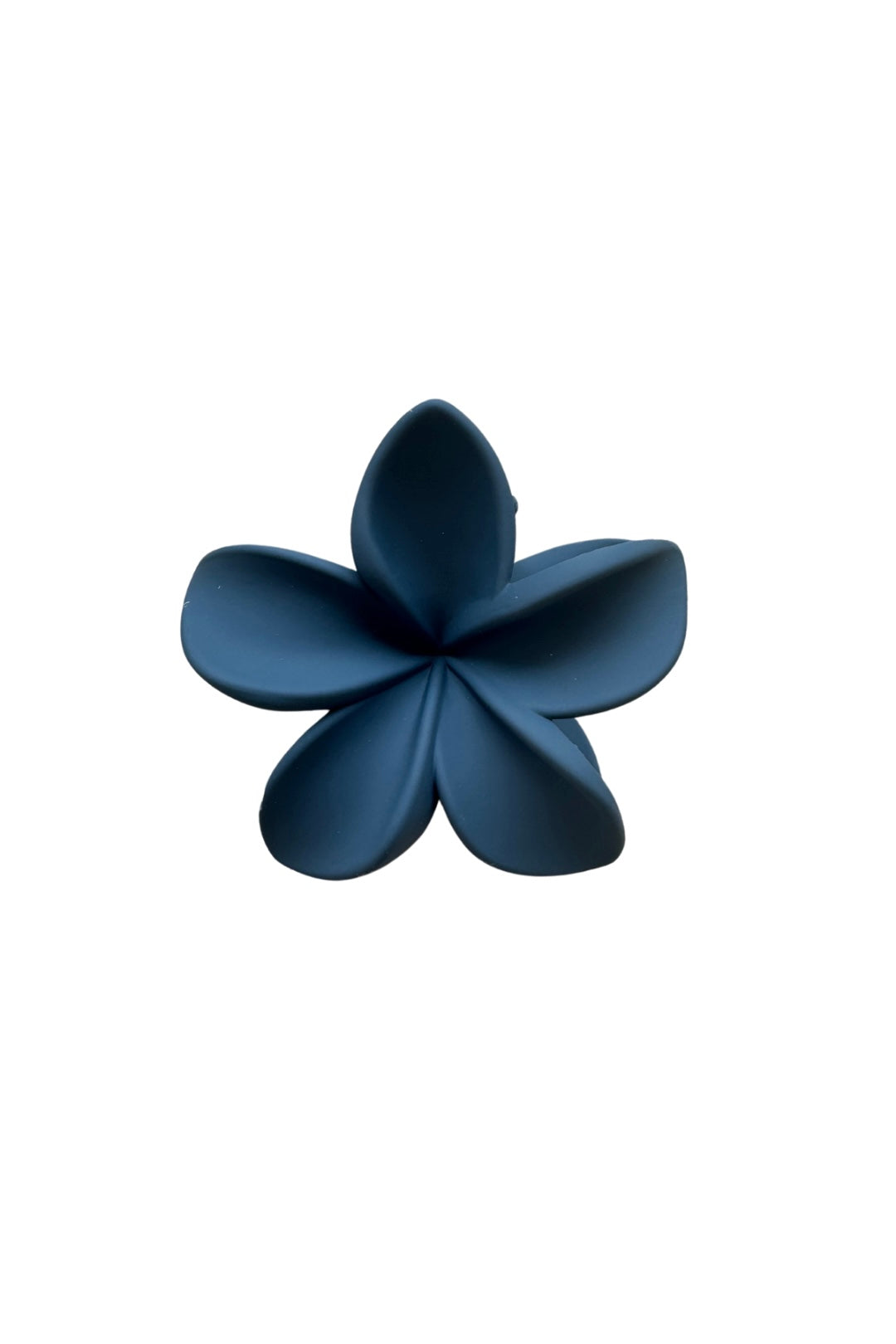Flower clip - Matte Blue
