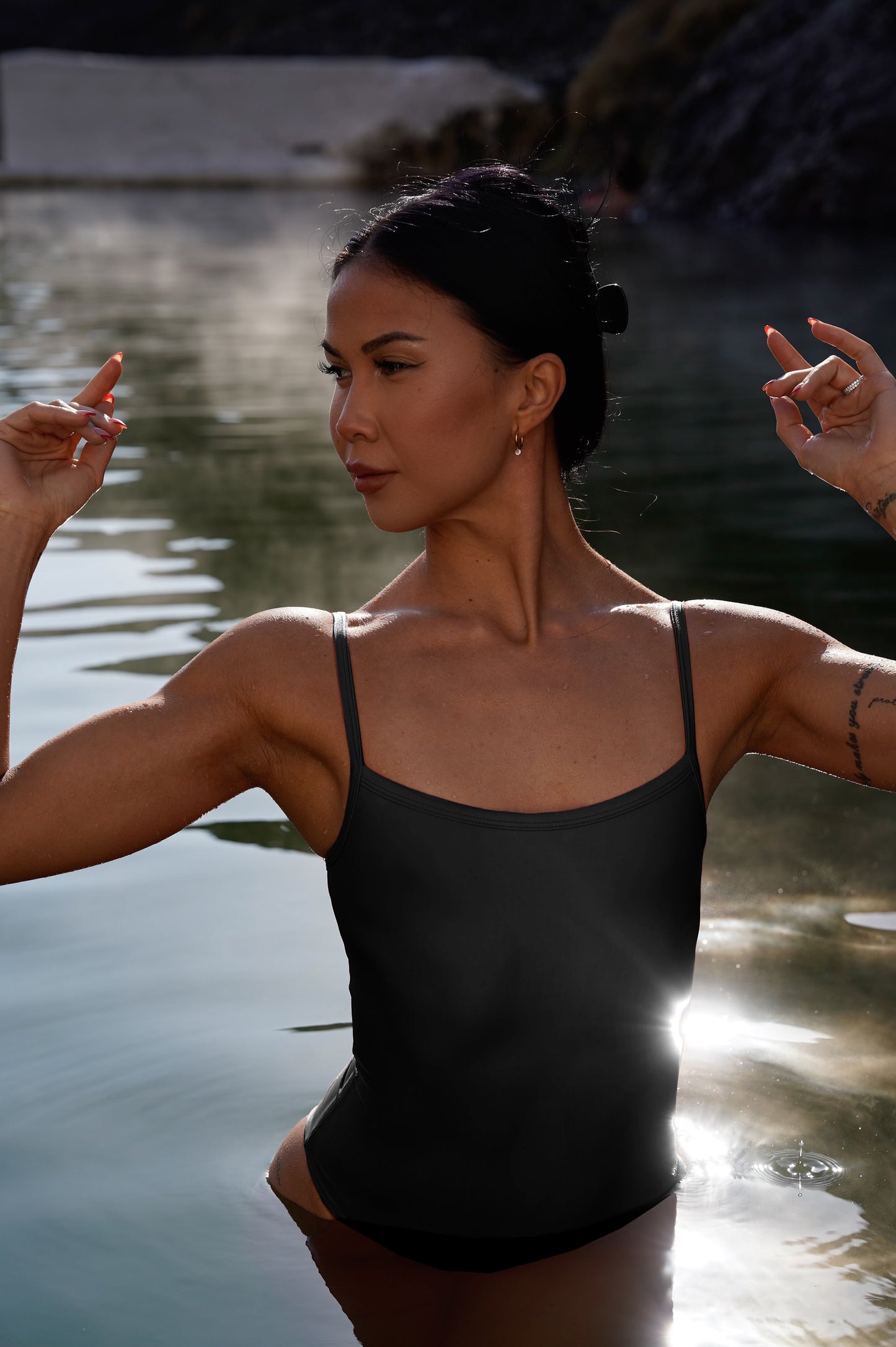 1014 - Black swimsuit