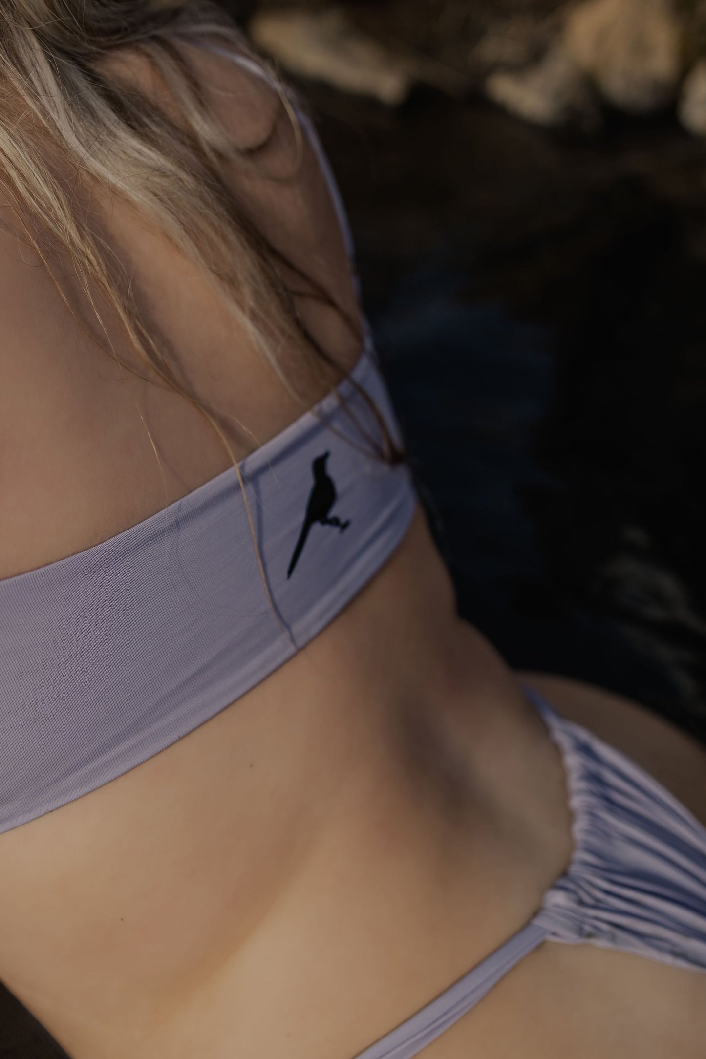 526 - Lilac bikini bottoms | Wagtail Bird Logo Swimwear | WAGTAIL