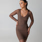 903 - Brown Dress