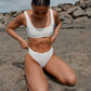 1002 - White top | Icelandic Luxury Swimwear Brand | ＷＡＧＴＡＩＬ