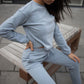 800 - Jogger top blue
