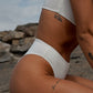 1002 - White Bottoms | Icelandic Luxury Swimwear Brand | ＷＡＧＴＡＩＬ